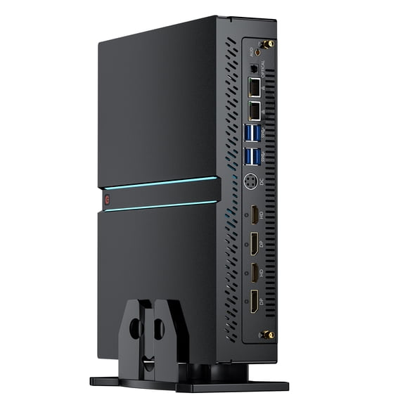 Thdeukoty Mini Gaming PC, 12th Gen Intel I5-12400F Up to 4.4GHz, Desktop Computer with Geforce RTX 3060, 16G DDR4 RAM 512G SSD, Wifi6, 8K@60Hz Four Display,  Windows 11 Pro