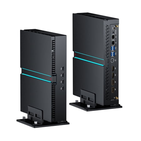 Thdeukoty Mini Gaming PC, 14Th Intel Core I7-14700F(Up to 5.4GHz) 20 Cores 32 Threads, Desktop Computer With RTX4070, Win11 Pro/16G DDR5 RAM/1T M.2 SSD/WiFi6E/8K@60Hz Four Display