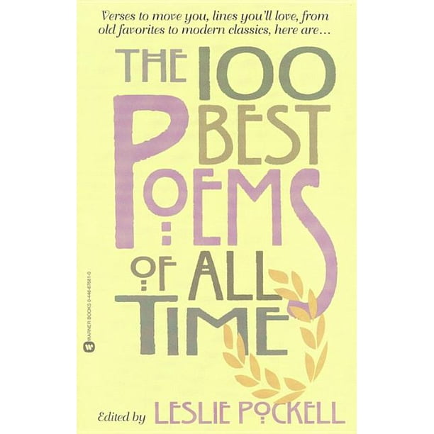 The 100 Best Poems of All Time (Paperback)