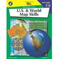thumbnail image 1 of Pre-Owned U.S. and World Map Skills (100+ Series) (Paperback) 0880128127 9780880128124, 1 of 1