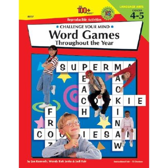 Pre-Owned Challenge Your Mind - Word Games - Grades 4 to 5, 9781568226644, 1568226640, Paperback,