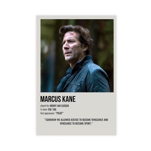 The 100 Tv Series Poster Canvas Poster Bedroom Decor Landscape Office Room Decor Gift