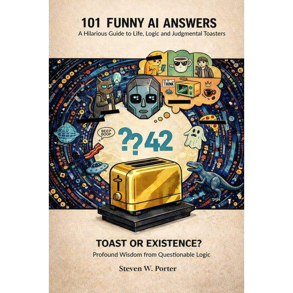 The 101 of Everything 101 AI Funny Answers: A Hilarious Guide to Life, Logic and Judgmental Toasters, (Paperback)