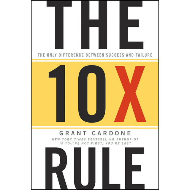 The 10x Rule (Hardcover)