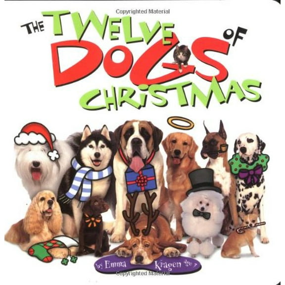 Pre-Owned The 12 Dogs Of Christmas Board Book (Unknown) 0849979390 9780849979392