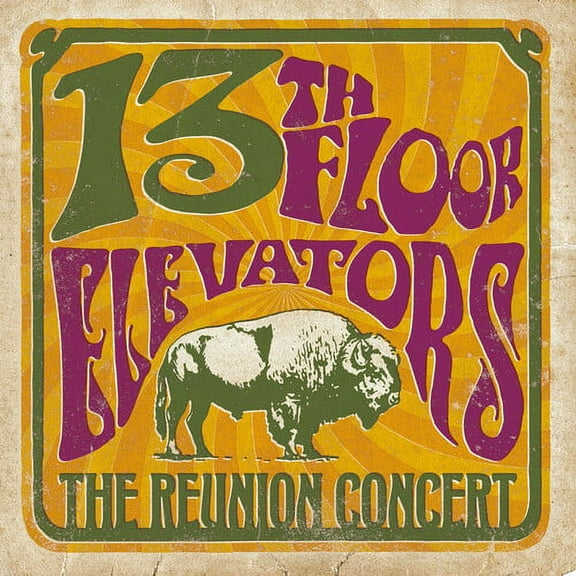 The 13th Floor Elevators - Reunion Concert - Yellow Colored Vinyl