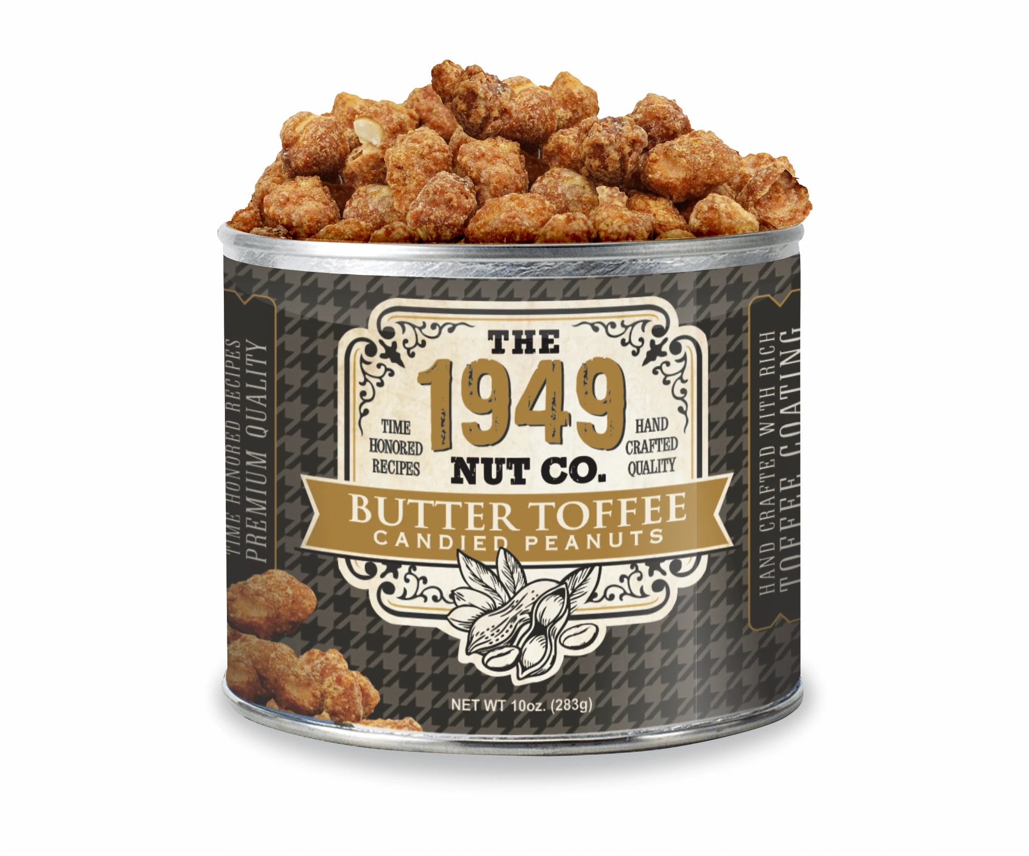 The 1949 Nut Co. Butter Toffee Candied Virginia Style Peanuts - 10 Ounce