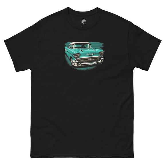 The 1957 Chevrolet Bel Air Classic T-Shirt (Black, 3XL)