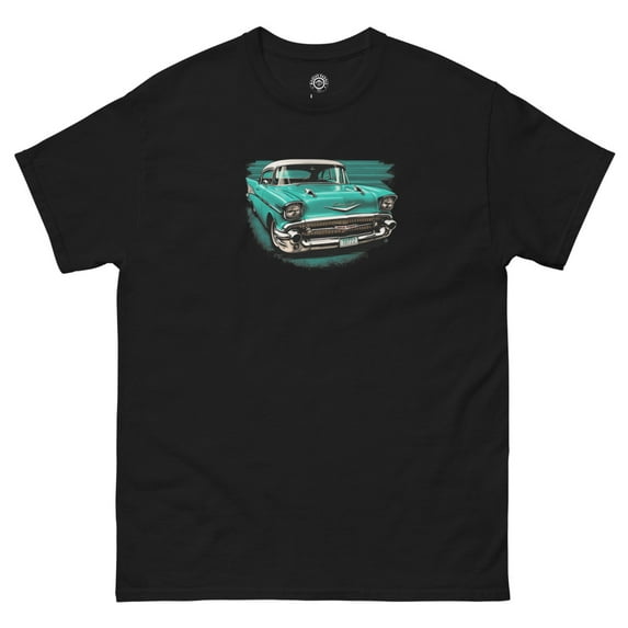 The 1957 Chevrolet Bel Air Classic T-Shirt (Black, S)