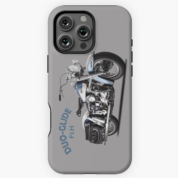 The 1958 Duo Glide Harley Vintage Phone Case for iPhone 16 15 14 13 12 11 Pro Max
