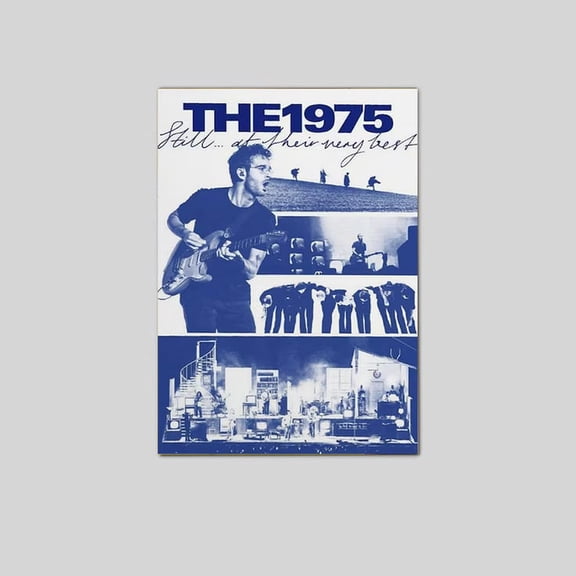 The 1975 Band Poster Rock Poster Wall Art Picture Painting Poster Print Artworks Bedroom Living Room Poster Size 24''x36'' The Golden Shop