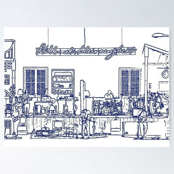 The 1975 Still... At Their Very Best Stage Design Poster Wall Art, Modern Wall Decor For Living Room Bedroom, 8x12 UNFRAMED