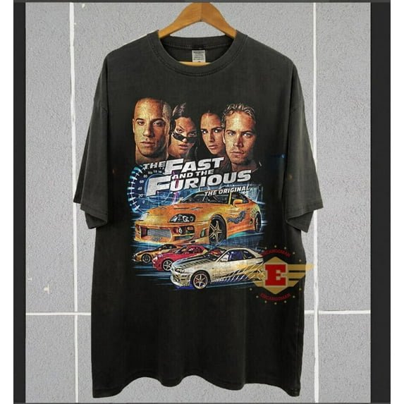 The 2 Fast 2 Furious Paul Walker T-Shirt, Fast And Furious Shirt, For Men Women Vintage tee