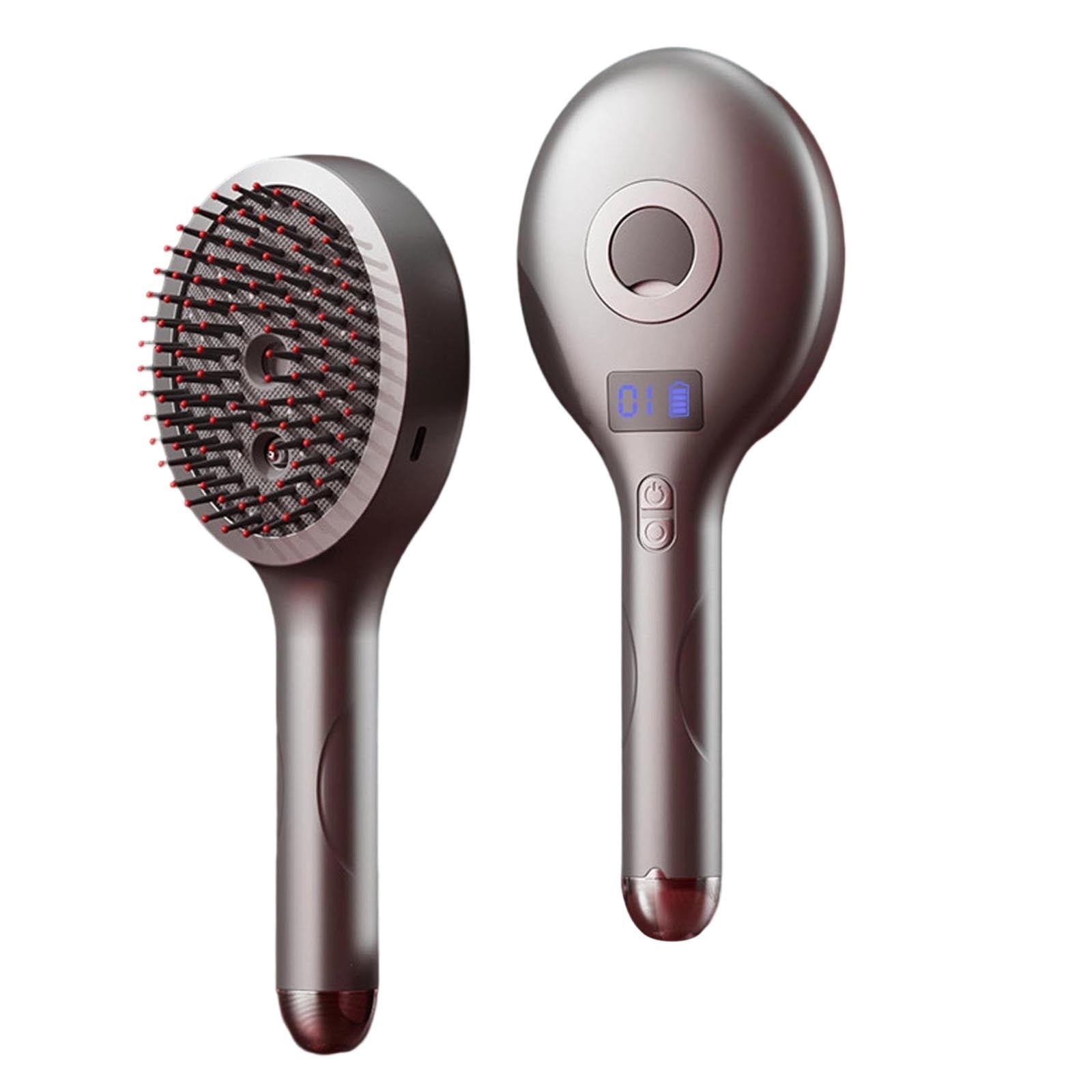 The 2 In 1 Styling Brush For Wet And Dry Hair Soft Glide Smooth Shine Reduces Frizz Beauty Tool