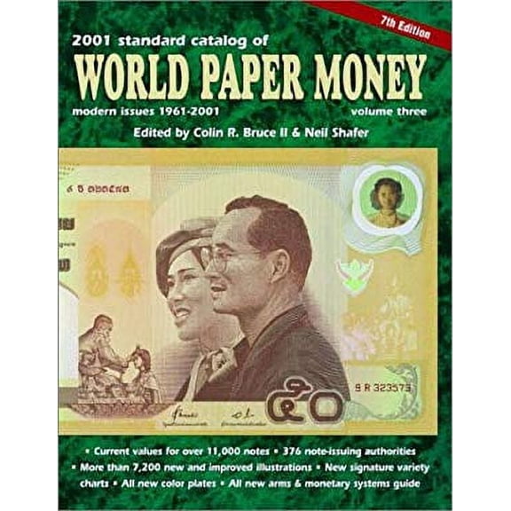 Pre-Owned Standard Catalog of World Paper Money: Modern Issues 1961-2001 (Paperback) by Albert Pick, Colin R. Bruce, Neil Shafer