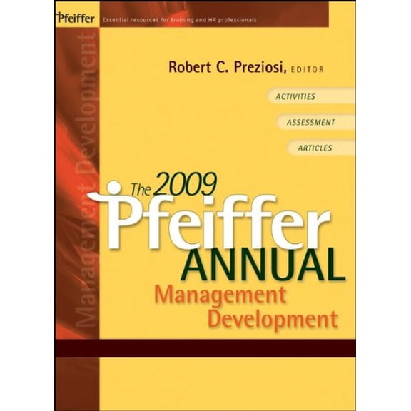 Pre-Owned The 2009 Pfeiffer Annual: Management Development (Hardcover) 0470371463 9780470371466