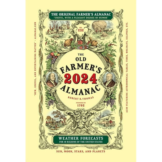 The 2024 Old Farmer's Almanac Trade Edition (Paperback)