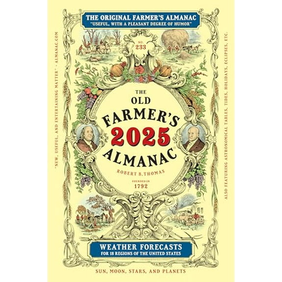 Pre-Owned The 2025 Old Farmer's Almanac (Hardcover) 1571989927 9781571989925