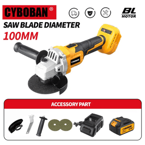The 2025 brand new rechargeable angle grinder, cordless polishing machine, comes with ion batteries, a fast charger