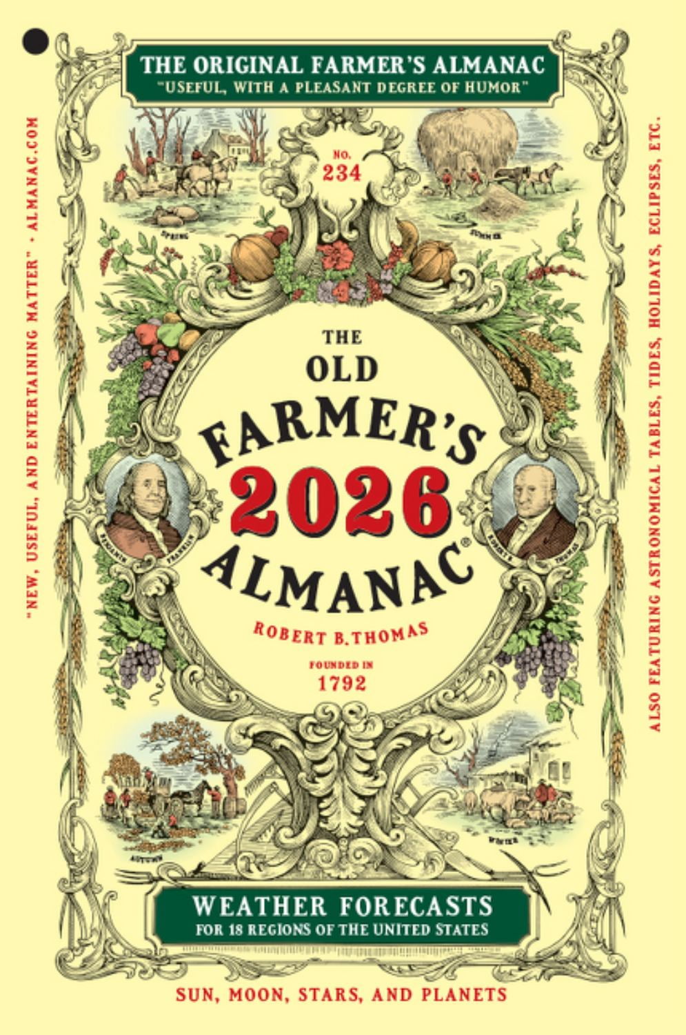 The 2026 Old Farmer's Almanac (Paperback)