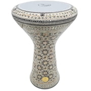 The 21 Flora Mother of Pearl Sombaty XL Gawharet El Fan Darbuka