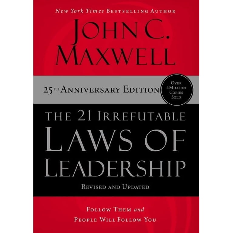 John C Maxwell, 21 Irrefutable Laws of Leadership, Hardcover