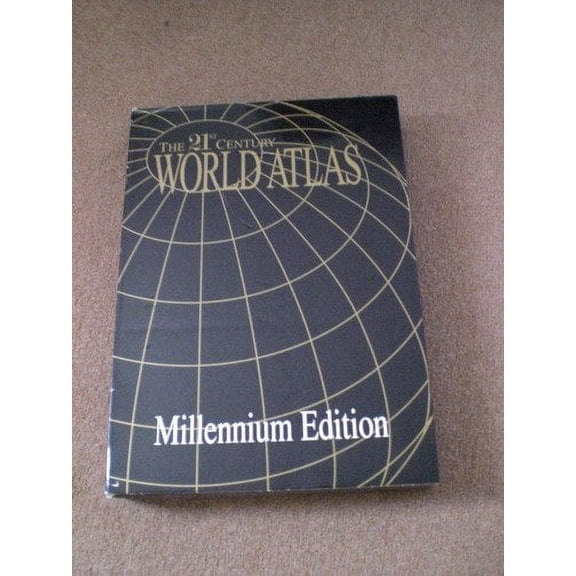 Pre-Owned The 21st Century World Atlas : Millennium Edition (Hardcover) 9781888777925