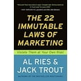 thumbnail image 1 of Pre-Owned The 22 Immutable Laws of Marketing: Violate Them at Your Own Risk! (Paperback) 0887306667, 1 of 1