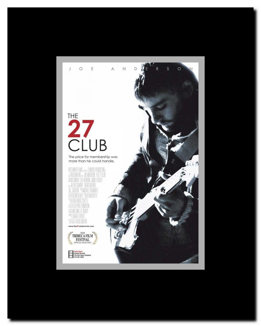 The 27 Club Framed Movie Poster