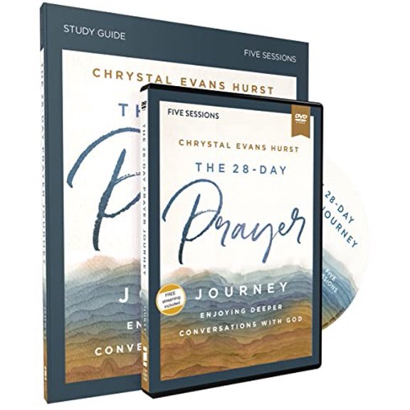 Pre-Owned The 28-Day Prayer Journey Study Guide with DVD: Enjoying Deeper Conversations with God Paperback