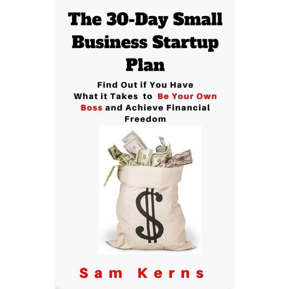The 30-Day Small Business Startup Plan: Find Out if You Have What it Takes to Be Your Own Boss and Achieve Financial Freedom