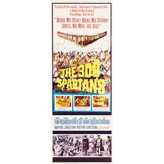 The 300 Spartans Movie Poster Masterprint (24 x 36)