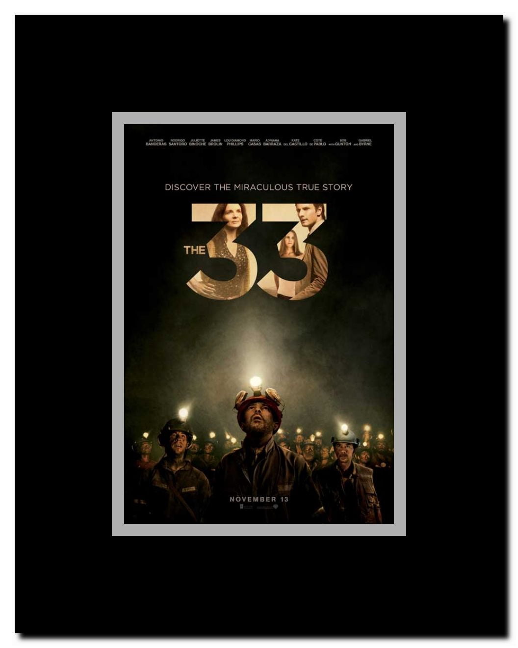 The 33 Framed Movie Poster