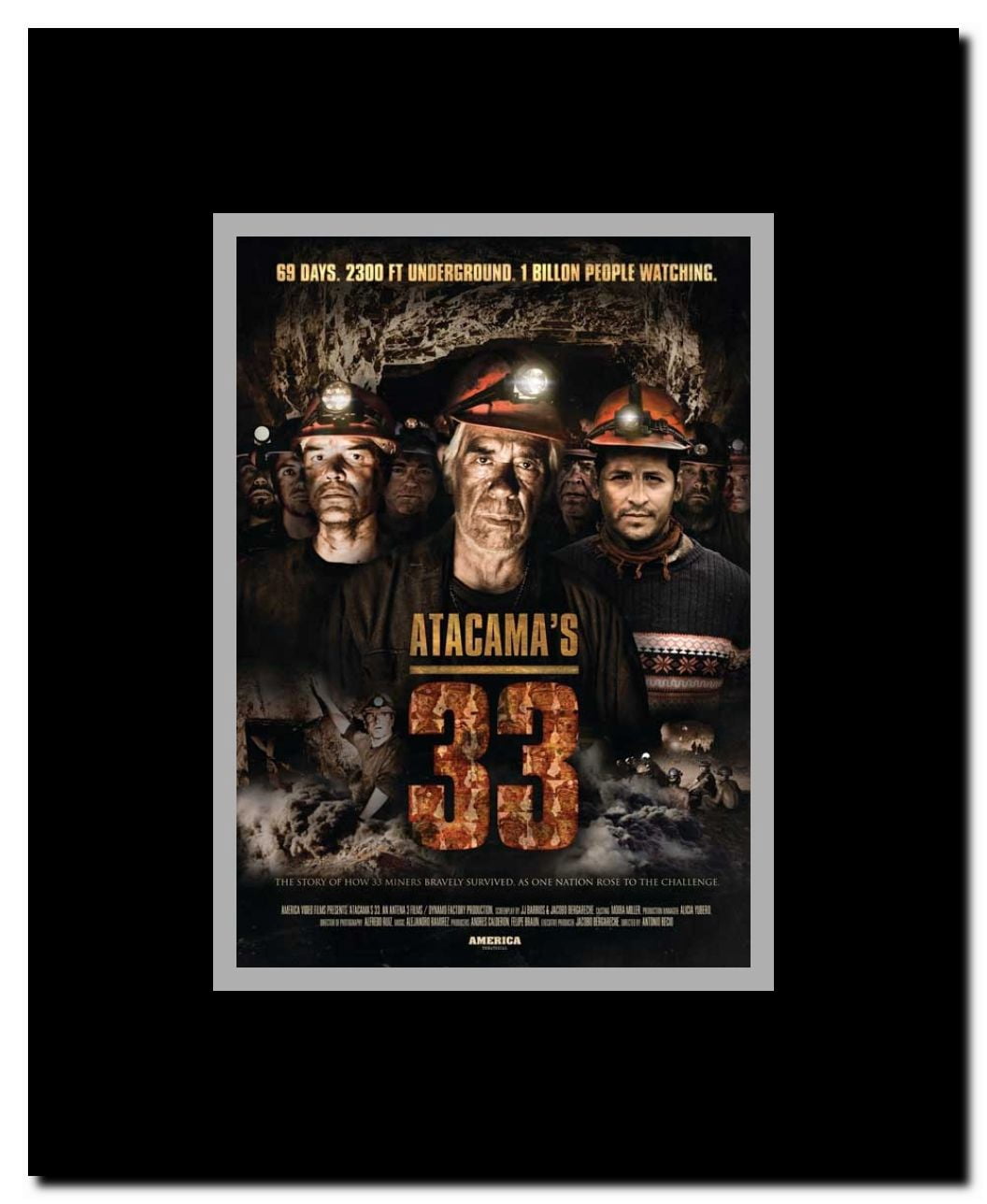 The 33 of San Jose Framed Movie Poster