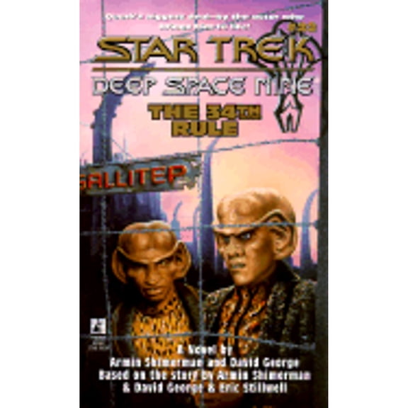 Pre-Owned The 34th Rule (Star Trek: Deep Space Nine, No. 23) (Unknown) 0671007939 9780671007935