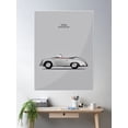thumbnail image 1 of The 356 Speedster Poster Wall Art, Modern Wall Decor For Living Room Bedroom, 8x12 UNFRAMED, 1 of 3