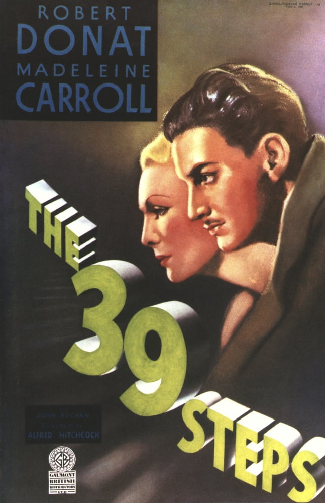 The 39 Steps Canvas Art - (24 x 36)