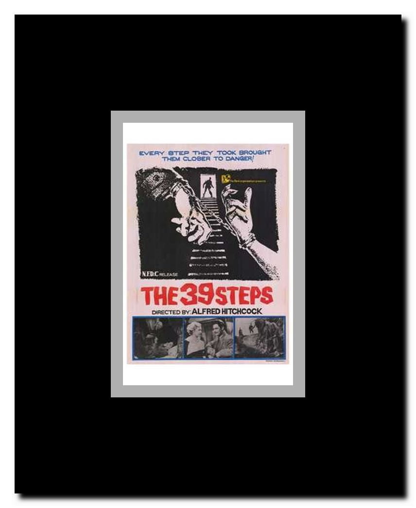 The 39 Steps Framed Movie Poster
