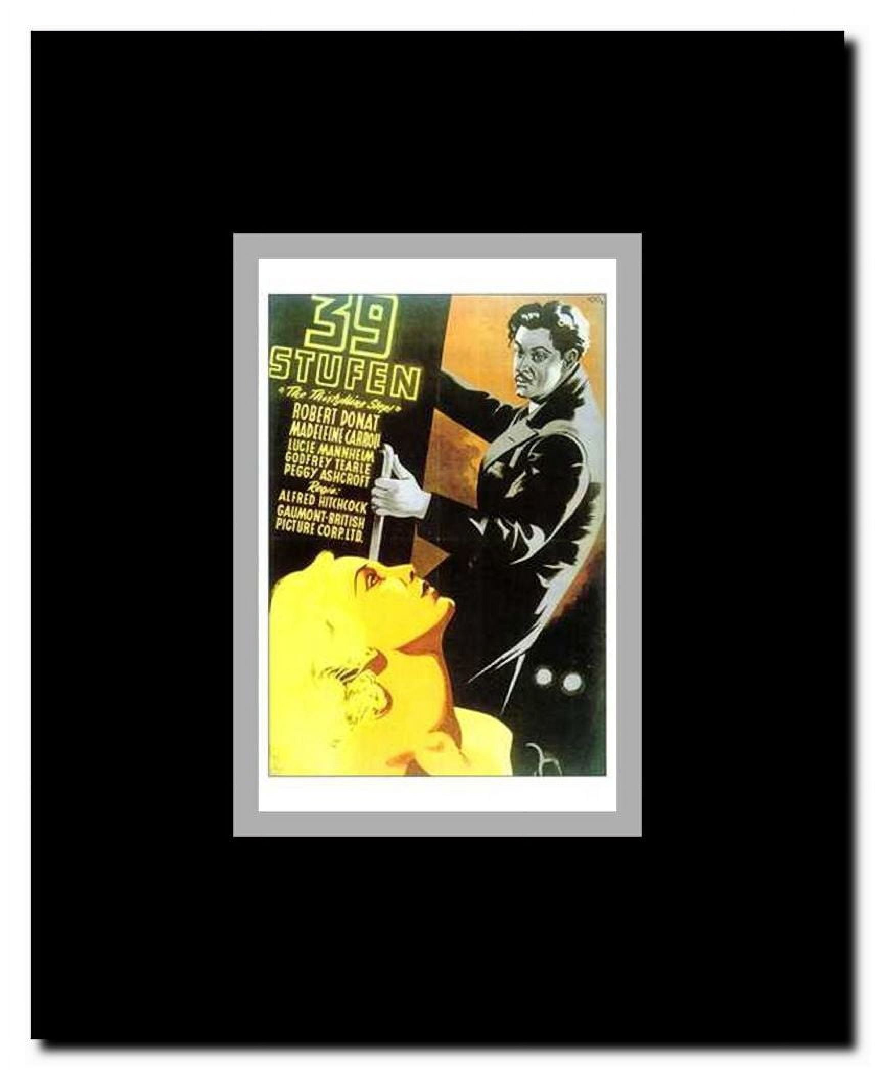The 39 Steps Framed Movie Poster