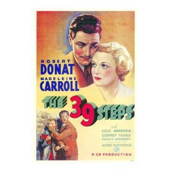 The 39 Steps Movie Poster (11 x 17)