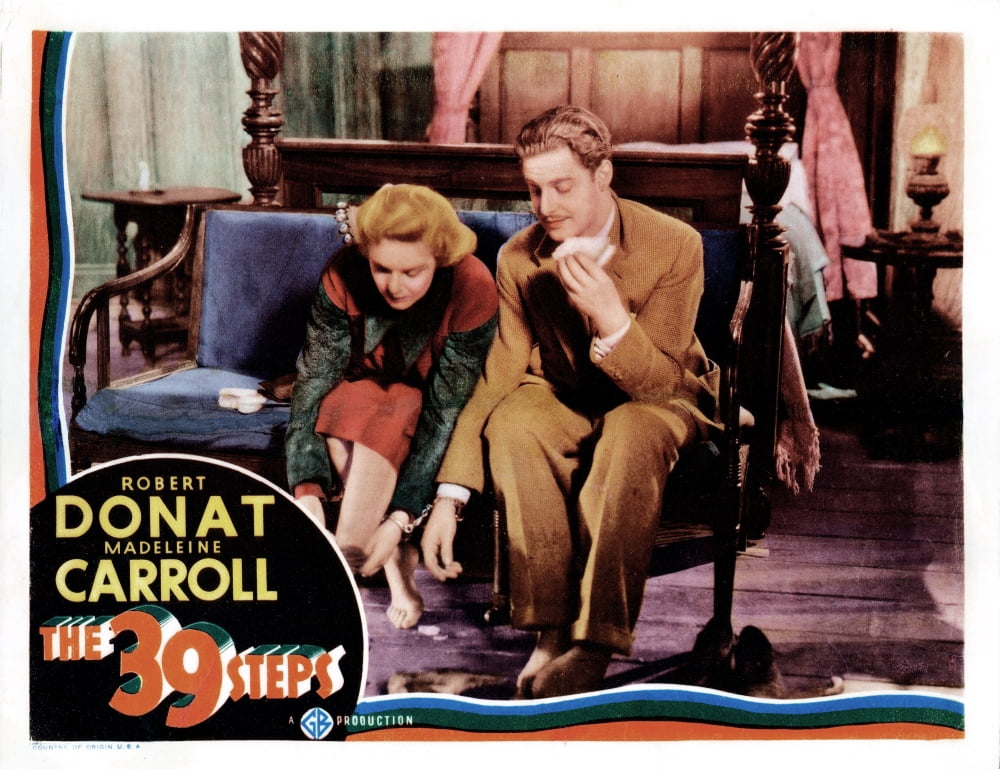 The 39 Steps U Canvas Art - (28 x 22)