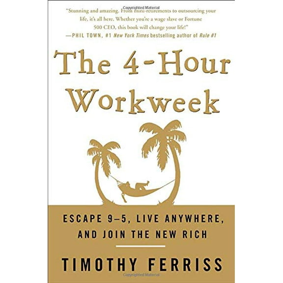 Pre-Owned The 4-Hour Workweek: Escape 9-5, Live Anywhere, and Join the New Rich (Hardcover) 0307353133 9780307353139