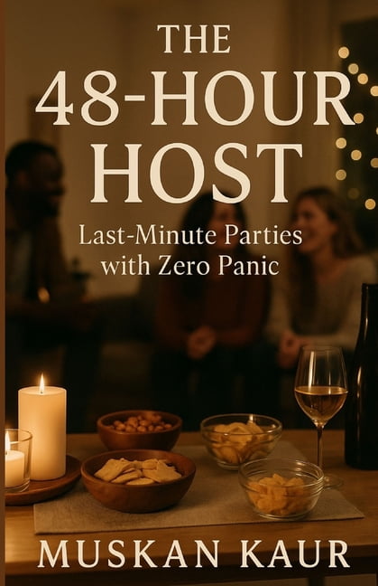 The 48-Hour Host: Last-Minute Parties with Zero Panic, (Paperback)
