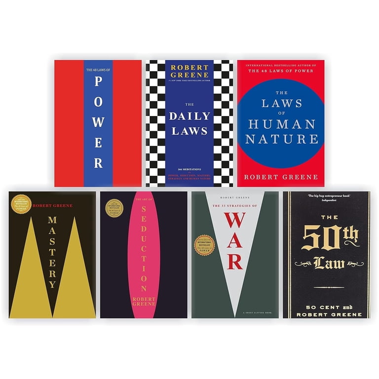 The 48 Laws of Power; The Laws of Human Nature; The Art of