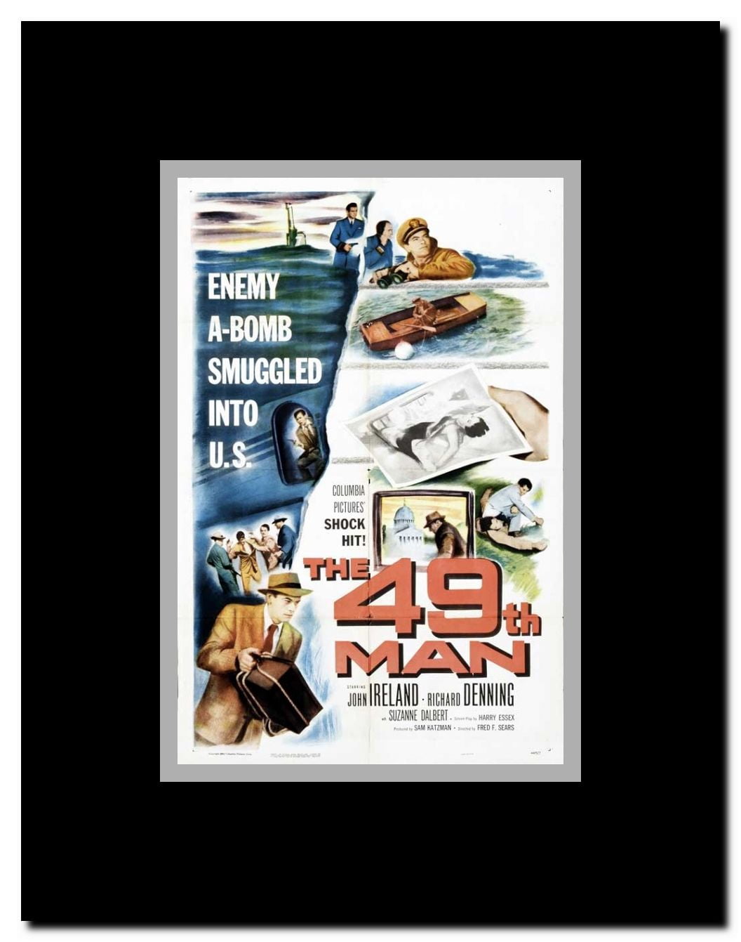The 49th Man Framed Movie Poster
