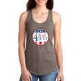 thumbnail image 1 of The 4Th Of July Stamp Racerback Tank Women -Image by Shutterstock, Female Small, 1 of 4