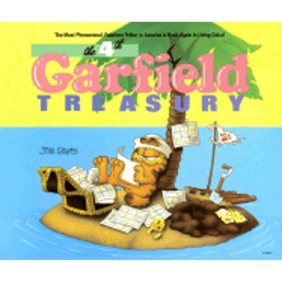 Pre-Owned The 4th Garfield Treasury (Paperback) by Jim Davis