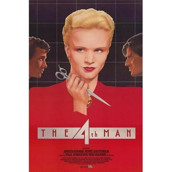 The 4th Man Movie Poster - 11 x 17 in.