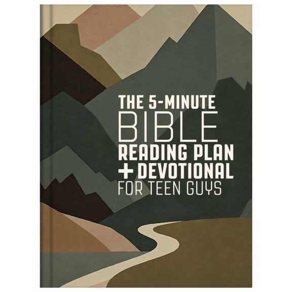 The 5-Minute Bible Reading Plan and Devotional for Teen Guys, (Hardcover)