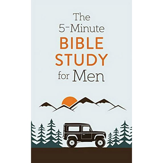 Pre-Owned 5-Minute Bible Study The 5-Minute Bible Study for Men, (Paperback)